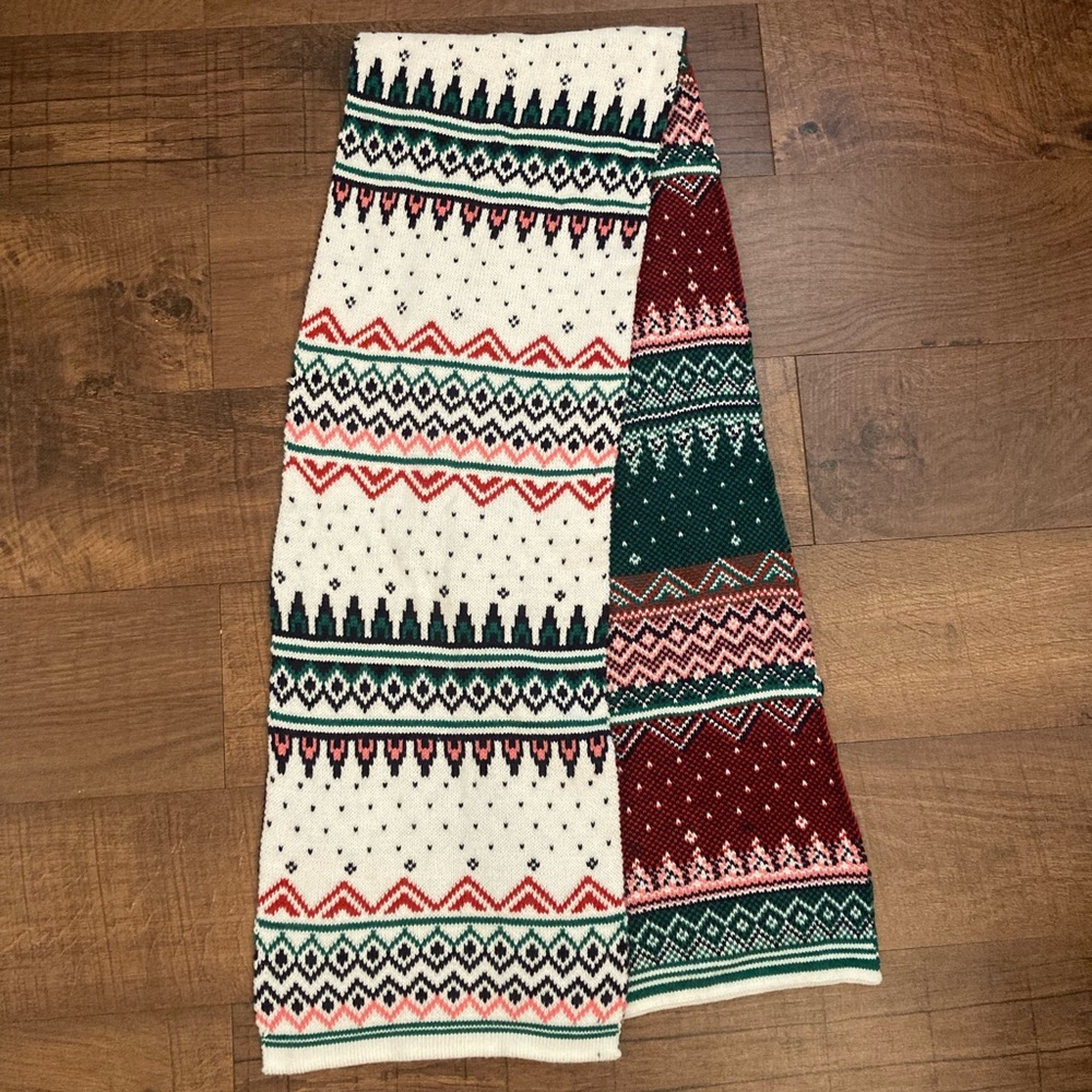 GAP Knit Winter Scarf NWT Apres Ski Cabincore Grandpacore OSFM